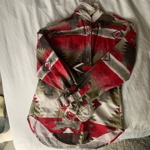 Rare Woolrich Tribal Button-down Shirt